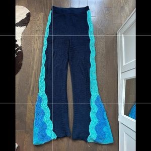 Staud crochet pants